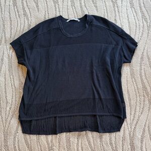 Athleta Black Short Sleeve Women's Tee